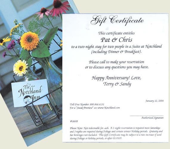 Gift Certificate