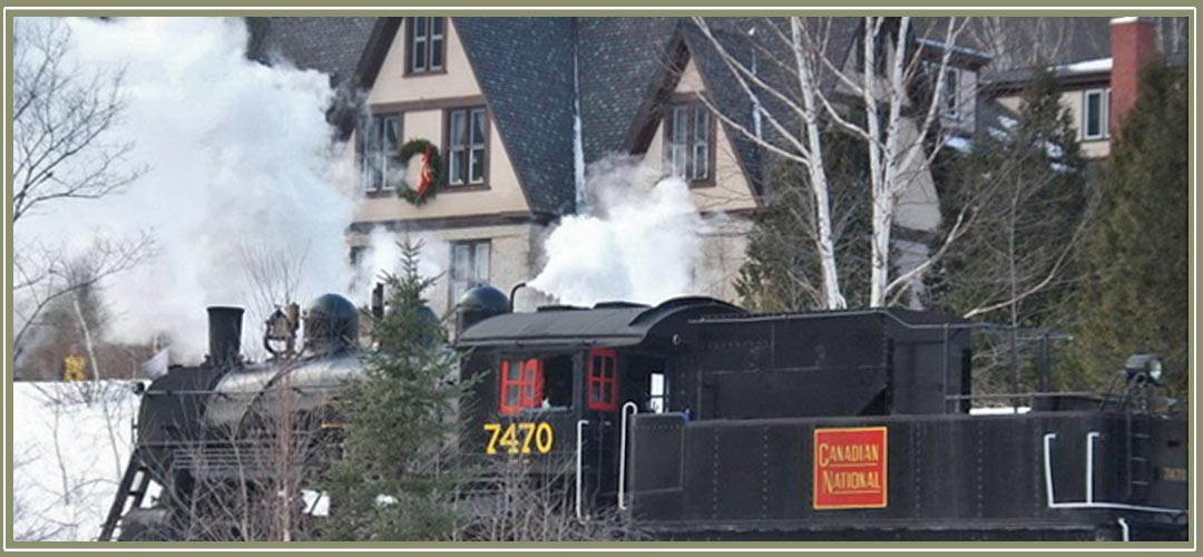 Conway Scenic Railroad passes Notchland Inn